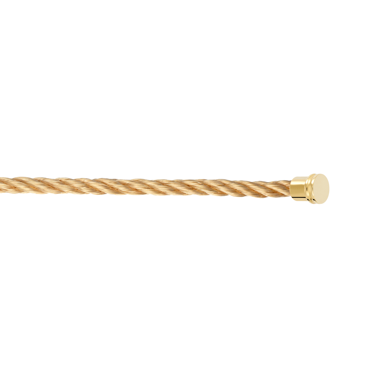 FRED Chance Infinie Medium Yellow Gold and Diamond Pavé Cable